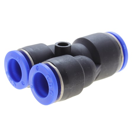 Technifit Fitting, PTC, Union Reducer "Y", 10mm to 6mm PW1006